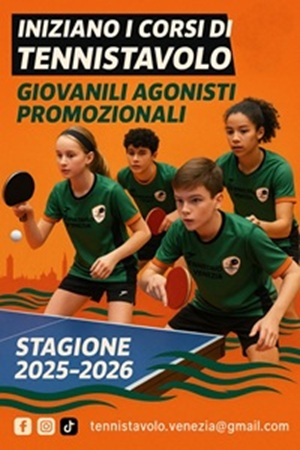 🏓 Ripartono gli allenamenti del Tennistavolo Venezia!